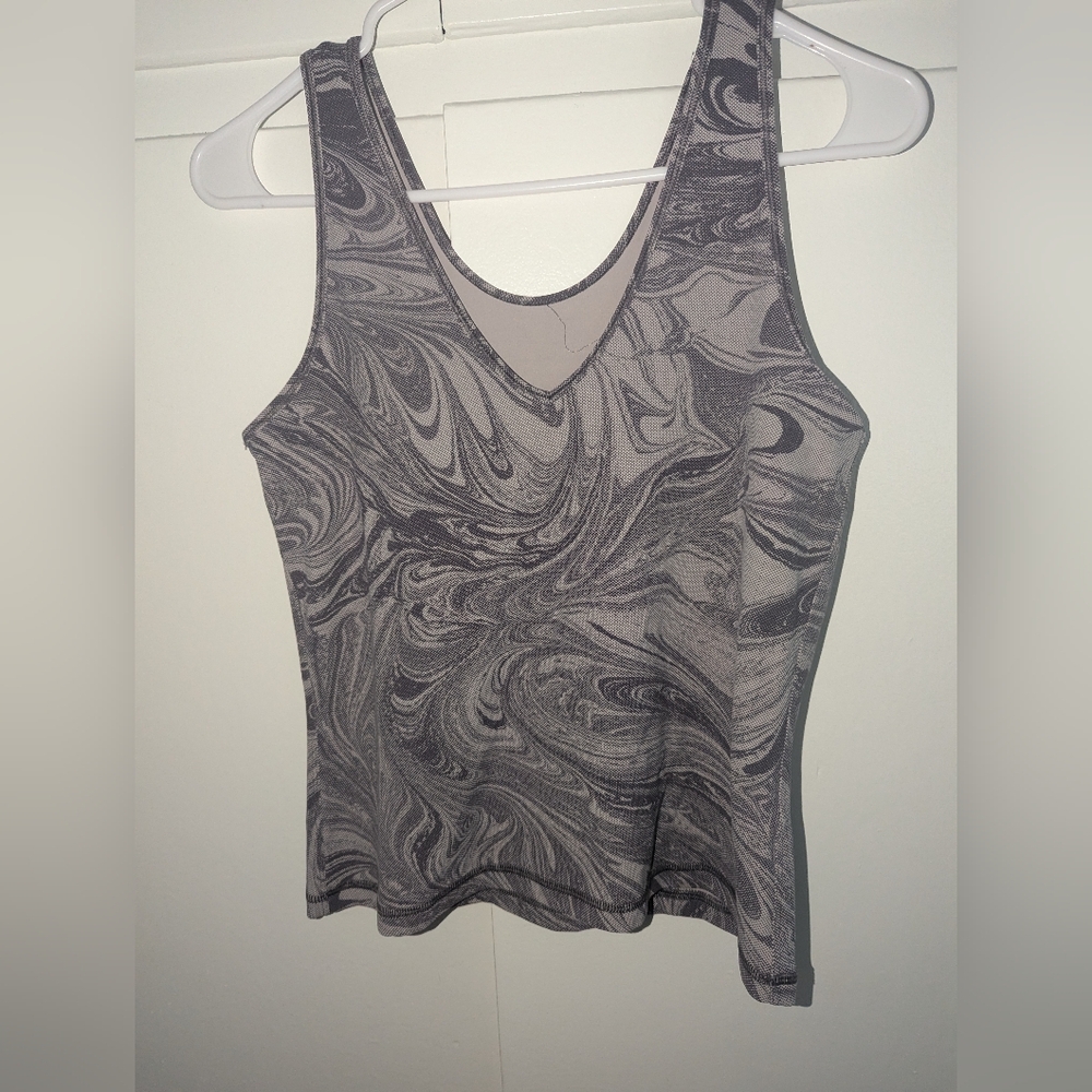 Source Unknown Swirl Pattern Tank Top